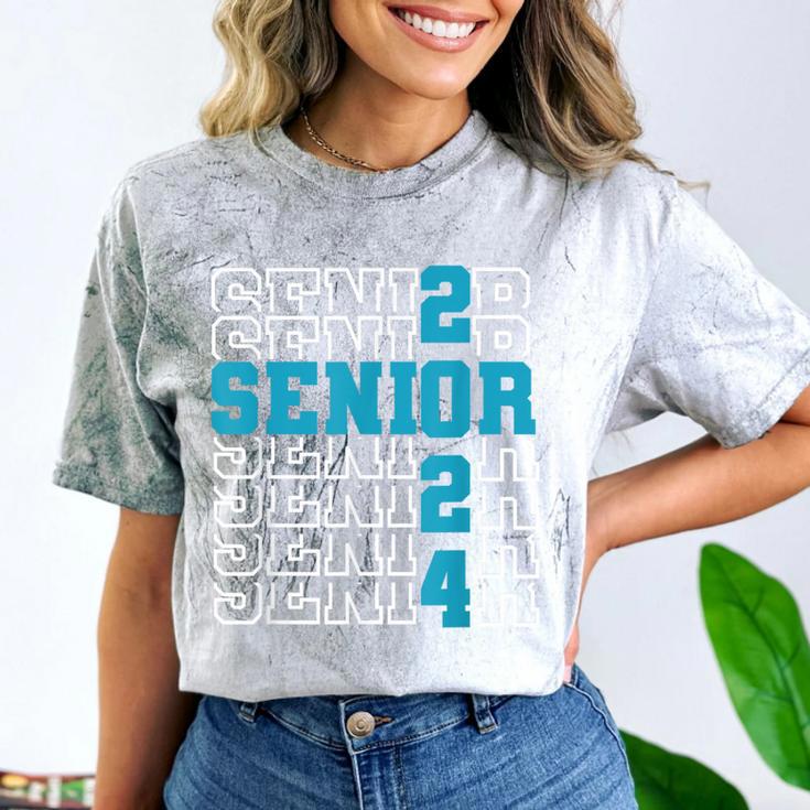 Senior 2024 Graduation Class Of 2024 Senior Boys Girls Comfort Color Blast T-Shirt