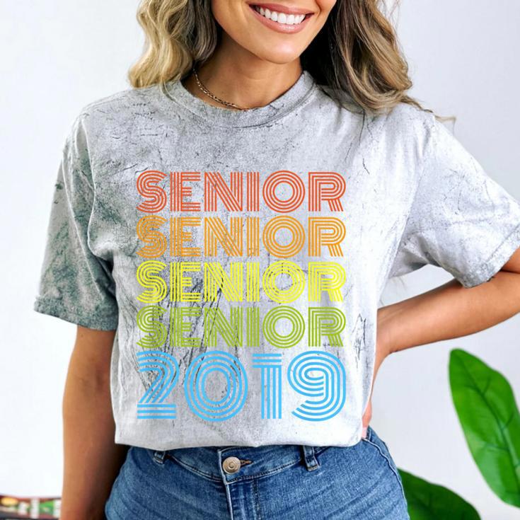 SENIOR CLASS 2019 T SHIRT High School Graduation Comfort Color Blast T-Shirt
