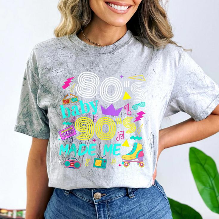 1980s 80's Baby 1990s 90's Made Me Birthday Nostalgia Vibes Comfort Color Blast T-Shirt