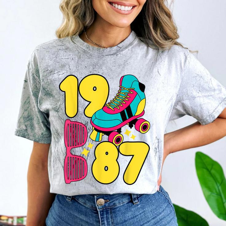 1987 Retro Raised In The 80s Old School Nostalgia Vibes Comfort Color Blast T-Shirt