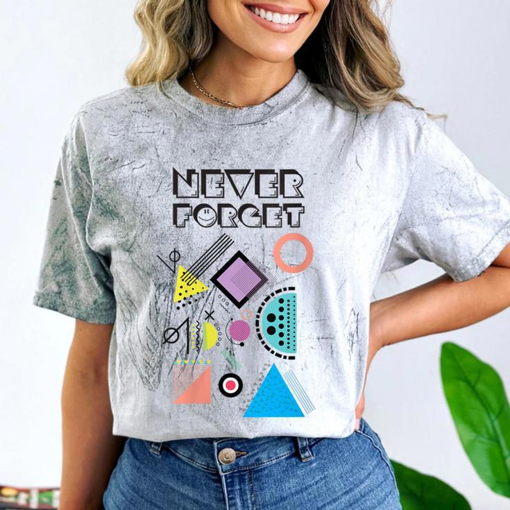 80s Nostalgia Never Forget Comfort Color Blast T-Shirt
