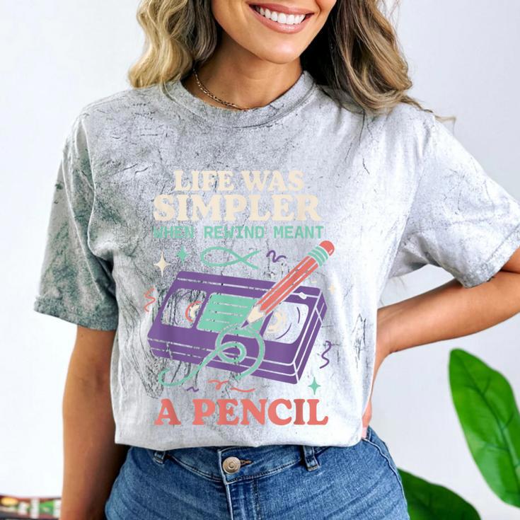 90s Baby Tired Millennial Burnout Nostalgia Parenting Comfort Color Blast T-Shirt 90s Baby Tired Millennial Burnout Nostalgia Parenting Comfort Color Blast T-Shirt