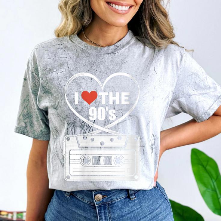 90s Nostalgia Cassette Heart Retro I Love The 90s Comfort Color Blast T-Shirt 90s Nostalgia Cassette Heart Retro I Love The 90s Comfort Color Blast T-Shirt