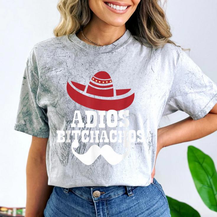 Adios Bitchachos For Graduation Or Cinco De Mayo T-Shirt Comfort Color Blast T-Shirt