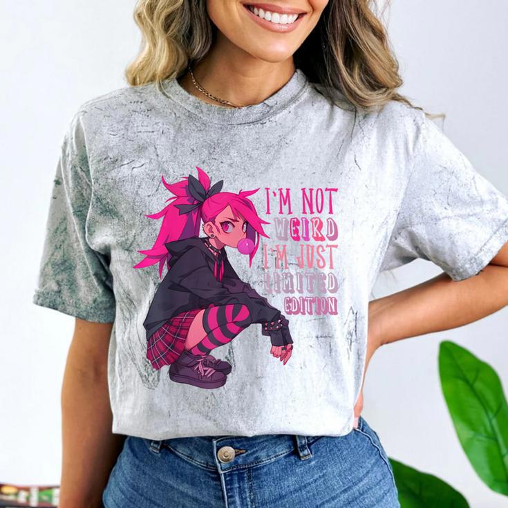 Anime Girl I'm Not Weird Just Limited Edition Introvert Goth Comfort Color Blast T-Shirt Anime Girl I'm Not Weird Just Limited Edition Introvert Goth Comfort Color Blast T-Shirt