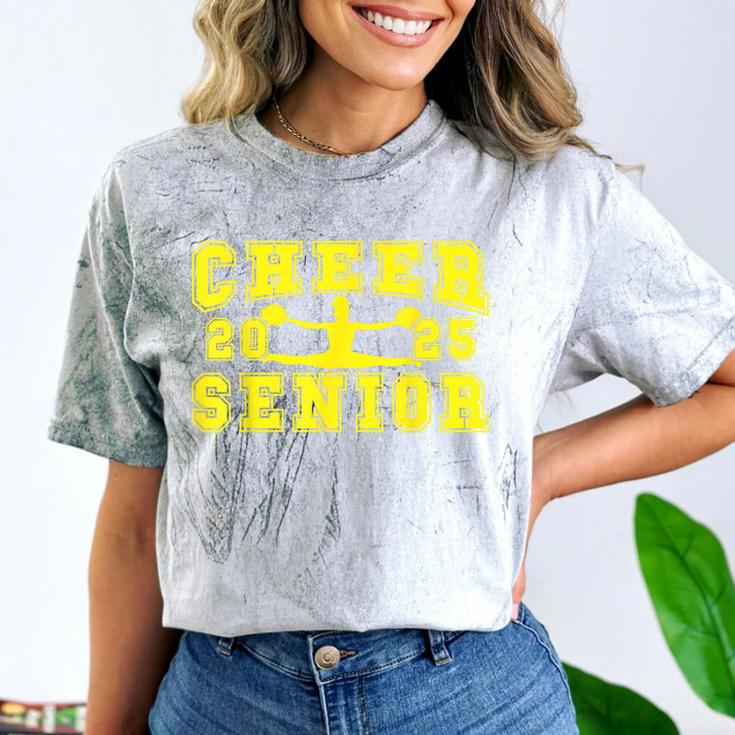 Cheerleading Senior Night Cheer Senior 2025 Graduation 10 Comfort Color Blast T-Shirt