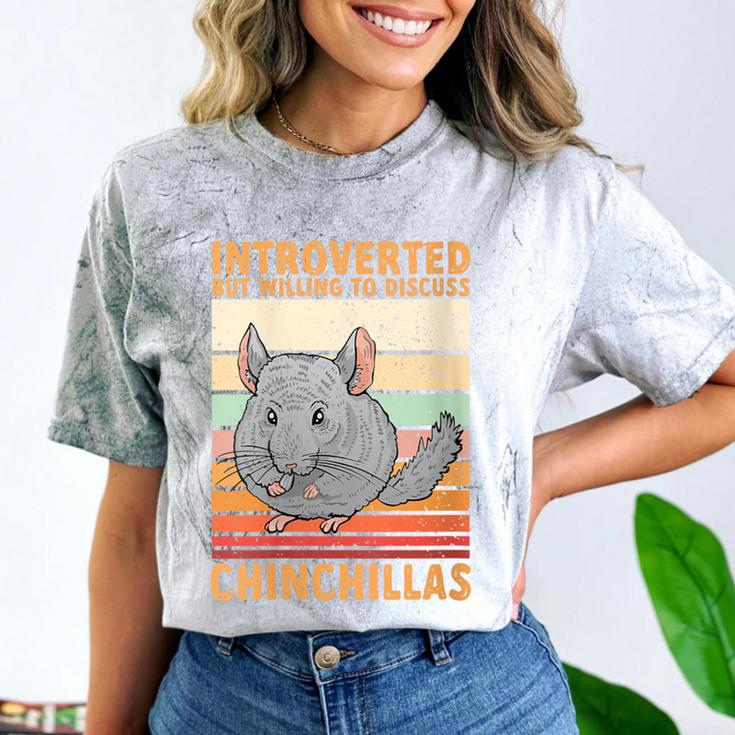 Chinchilla Owner Introvert Chinchilla Comfort Color Blast T-Shirt Chinchilla Owner Introvert Chinchilla Comfort Color Blast T-Shirt
