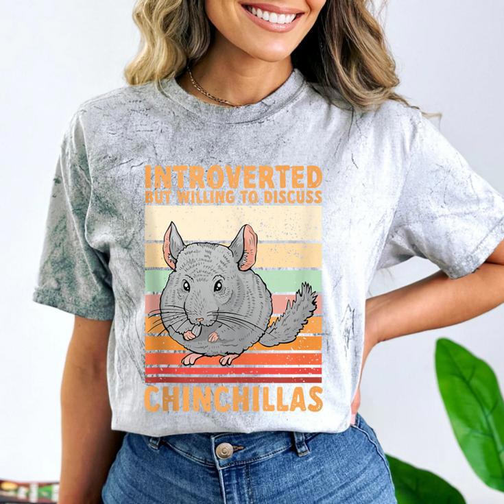 Chinchilla Owner Introvert Chinchilla Comfort Color Blast T-Shirt Chinchilla Owner Introvert Chinchilla Comfort Color Blast T-Shirt