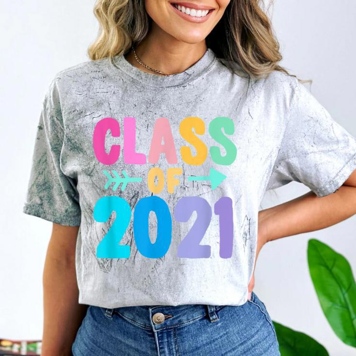 Class Of 2021 Graduation Grow With Me Comfort Color Blast T-Shirt
