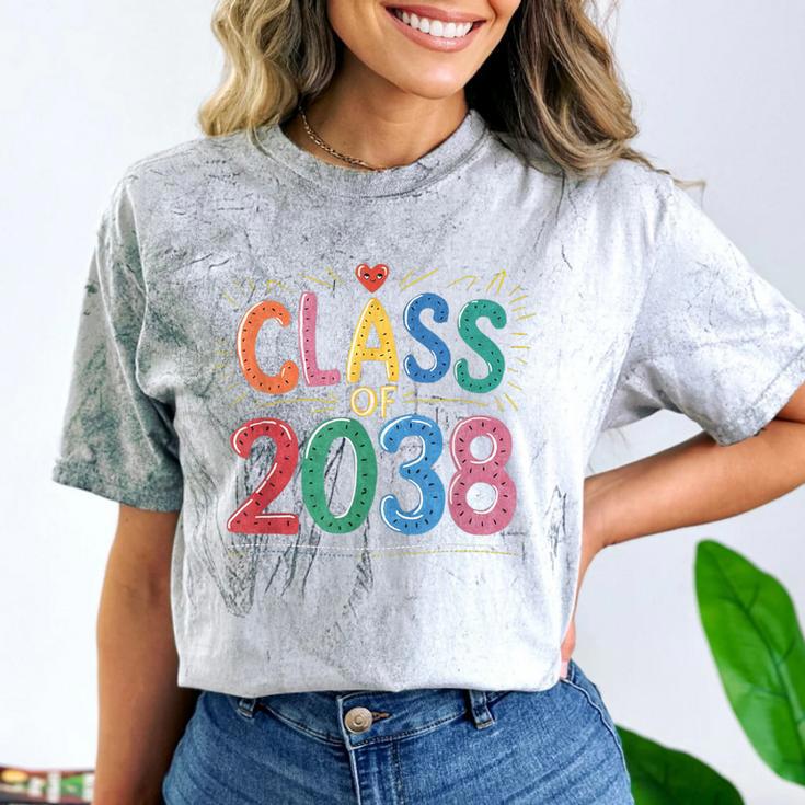Class Of 2038 Pre K Graduate Preschool Graduation Comfort Color Blast T-Shirt