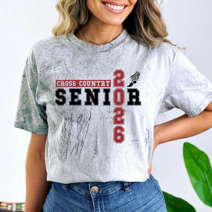 Cross Country Senior Night XC Senior 2026 Graduation 90 Comfort Color Blast T-Shirt