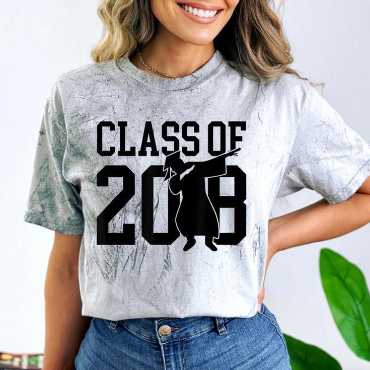 Dabbing Graduation Shirt Class Of 2018 Comfort Color Blast T-Shirt