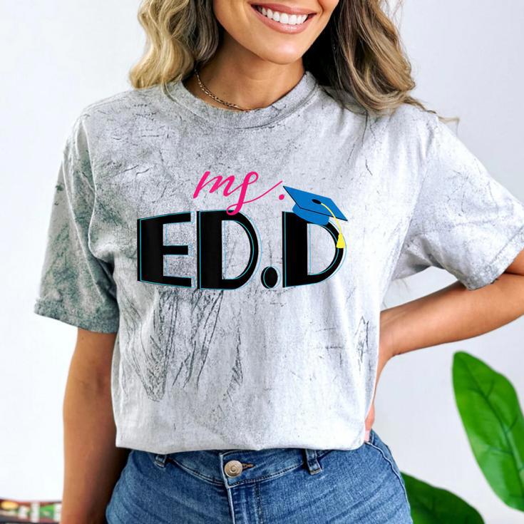 Doctor Of Education EDD Graduation 2021 Comfort Color Blast T-Shirt