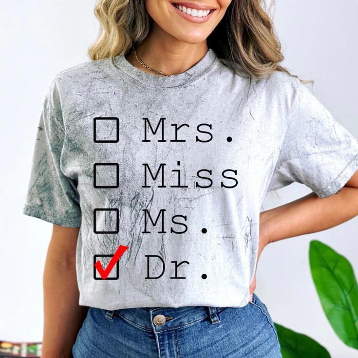 Doctor Graduation Comfort Color Blast T-Shirt