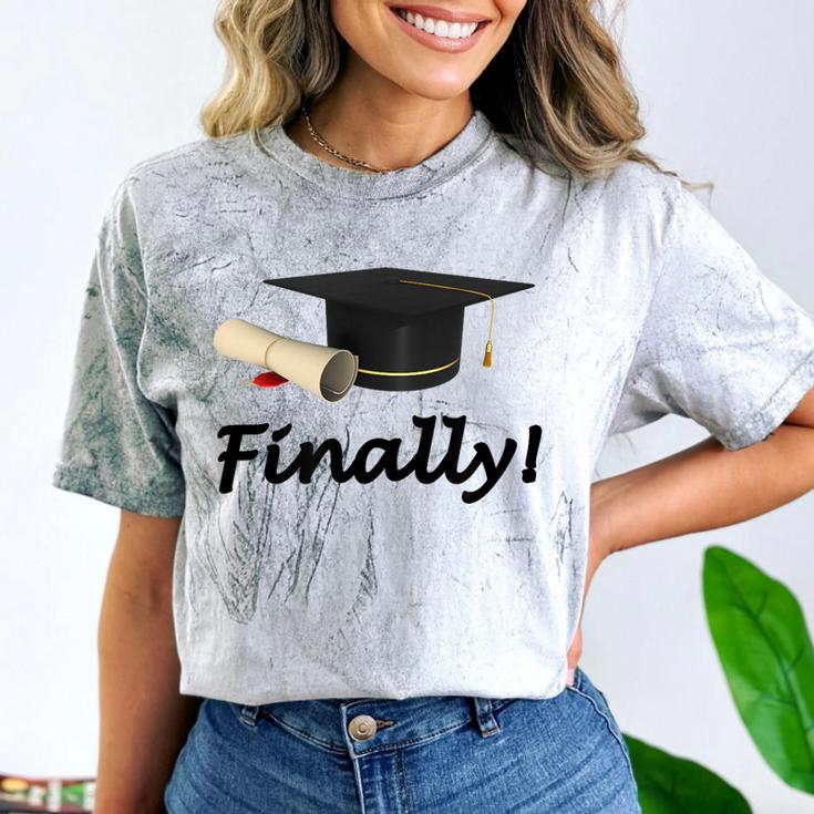 Finally I'm Graduate Graduation Comfort Color Blast T-Shirt