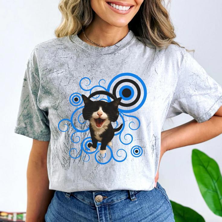 Frutiger Aero Cat Meme Headphone Kitty Cat Lover Comfort Color Blast T-Shirt Frutiger Aero Cat Meme Headphone Kitty Cat Lover Comfort Color Blast T-Shirt