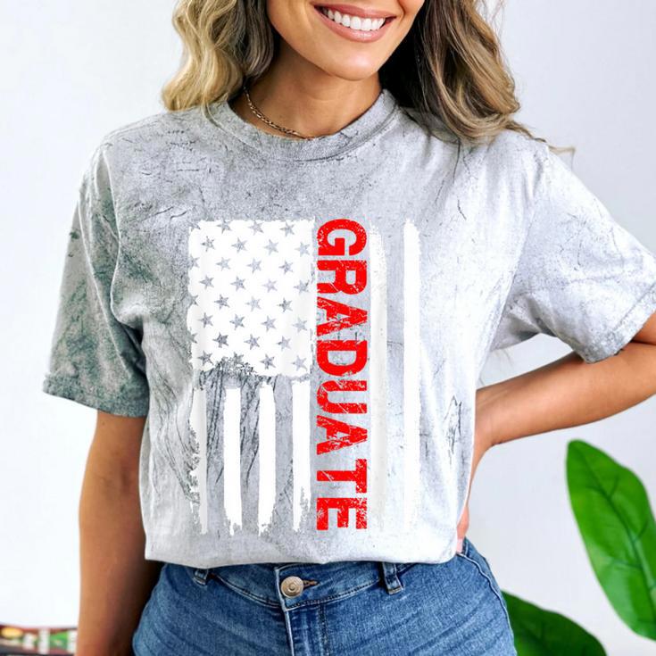 Graduation High School College Flag GraduateShirt 2018 Comfort Color Blast T-Shirt