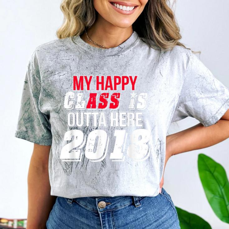 My Happy Class Is Outta Here 2018 Graduation Comfort Color Blast T-Shirt