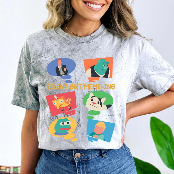 Introvert Anti People Antisocial Social Media Meme Lovers Comfort Color Blast T-Shirt