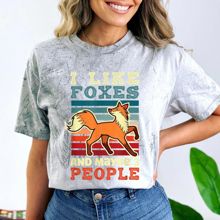 Introvert Fox Animal Lover Saying Loner Antisocial Comfort Color Blast T-Shirt Introvert Fox Animal Lover Saying Loner Antisocial Comfort Color Blast T-Shirt