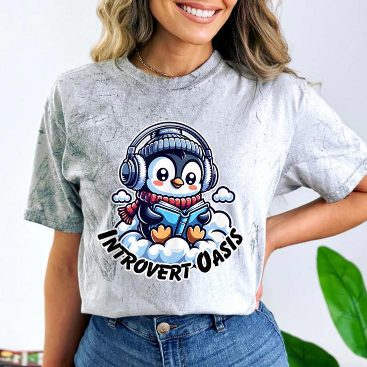 Introvert Oasis Comfort Color Blast T-Shirt Introvert Oasis Comfort Color Blast T-Shirt