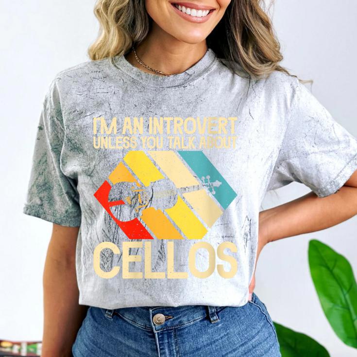 Im An Introvert Unless You Talk About Cellos Comfort Color Blast T-Shirt Im An Introvert Unless You Talk About Cellos Comfort Color Blast T-Shirt