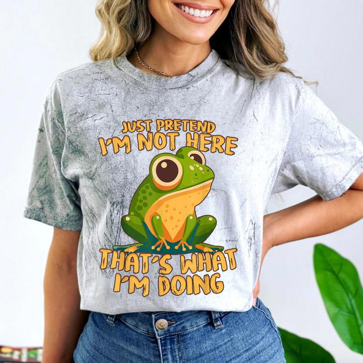 Introverts Thats What Im Doing Just Pretends Comfort Color Blast T-Shirt Introverts Thats What Im Doing Just Pretends Comfort Color Blast T-Shirt