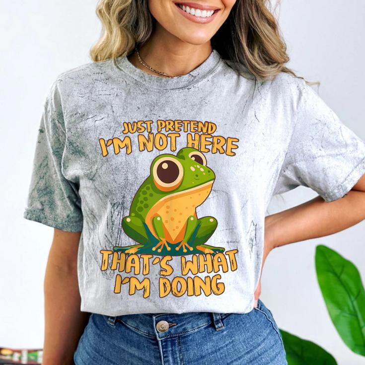 Introverts Thats What Im Doing Just Pretends Comfort Color Blast T-Shirt Introverts Thats What Im Doing Just Pretends Comfort Color Blast T-Shirt