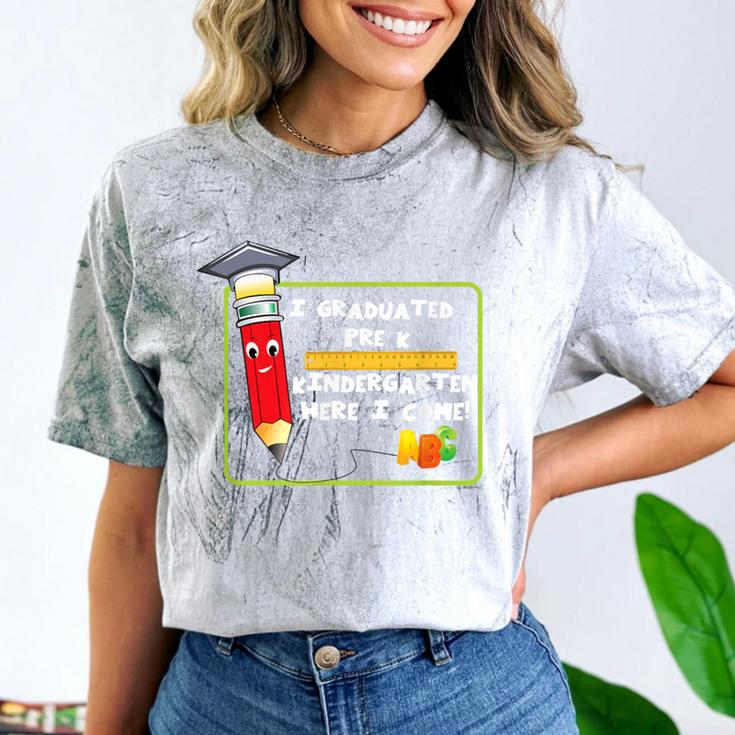 Kids Pre-K Graduation Kindergarten Here I Come Comfort Color Blast T-Shirt
