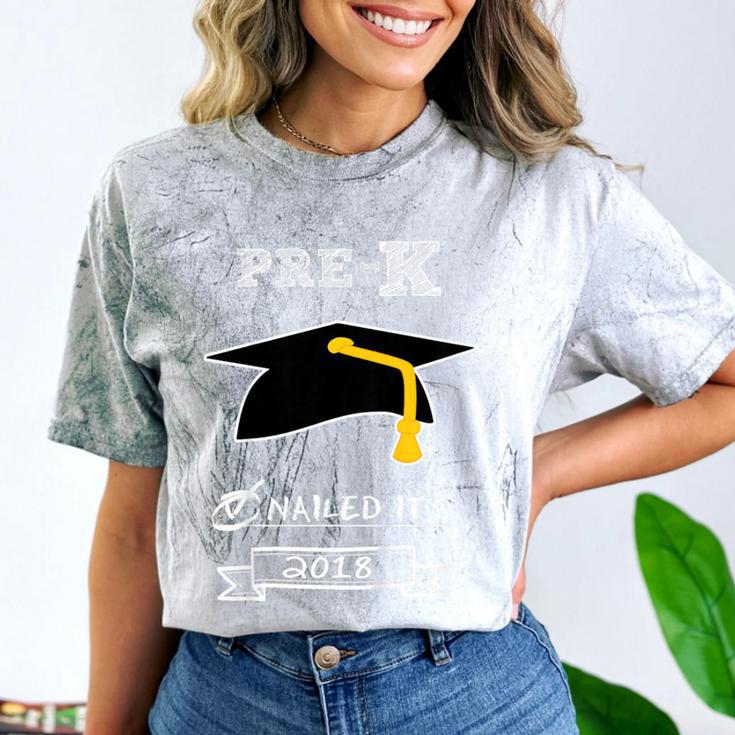 Kids Pre-K School Graduation Nailed It 2018 TShirt Boy Girl Comfort Color Blast T-Shirt