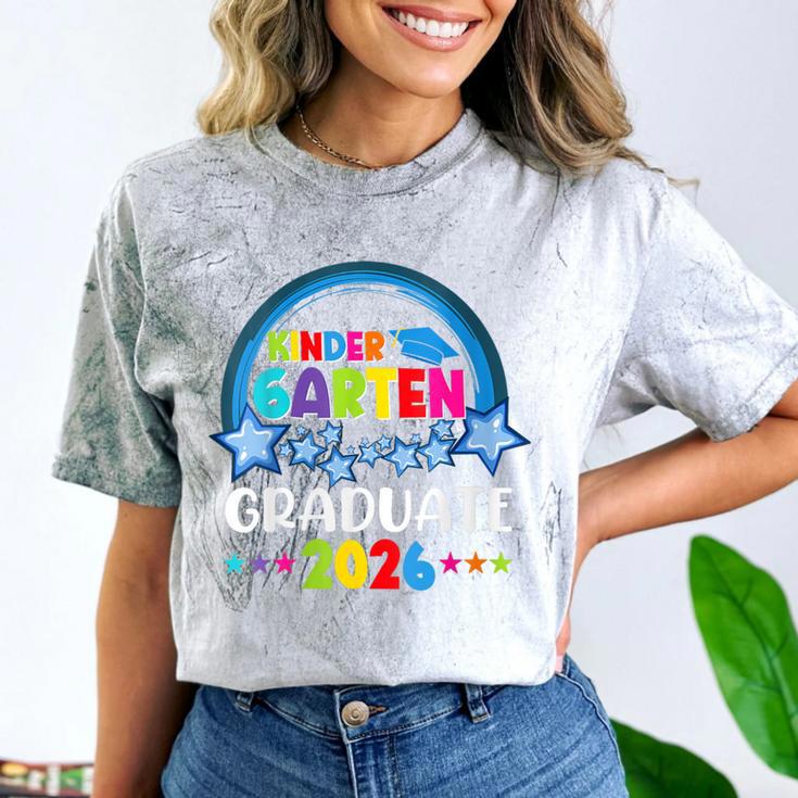 Kindergarten Graduation 2026 Pre-k Graduate Kids Boys Girls Comfort Color Blast T-Shirt