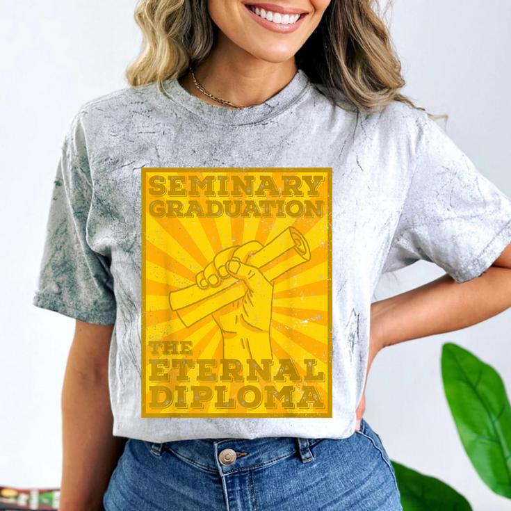 LDS Mormon Seminary Graduation Eternal Diploma Shirt Comfort Color Blast T-Shirt