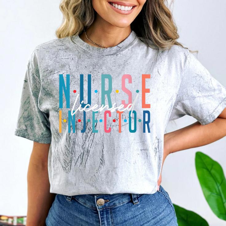 Licensed Nurse Injector Graduation Nurse Injector Comfort Color Blast T-Shirt