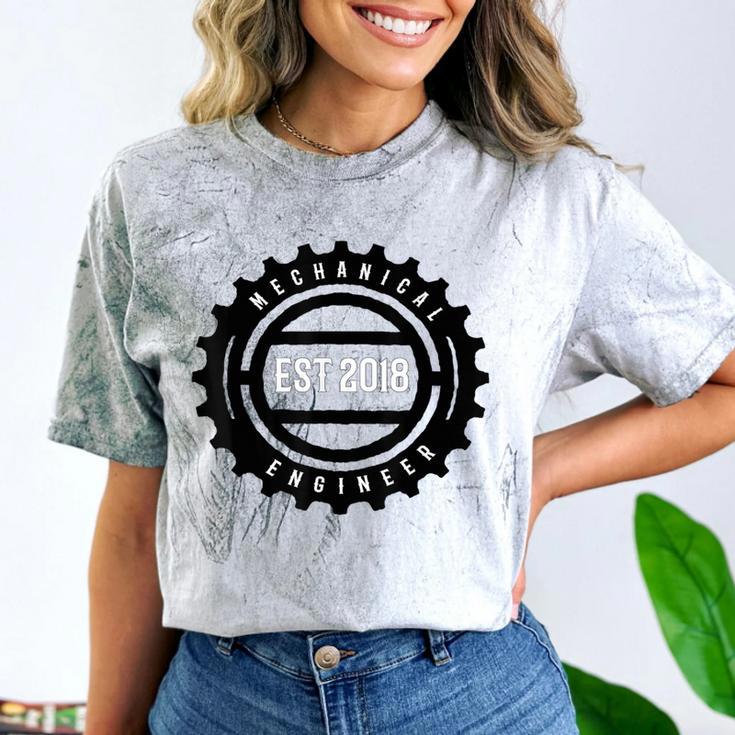 Mechanical Engineers 2018 Tshirt Gears Graduation Tee Comfort Color Blast T-Shirt