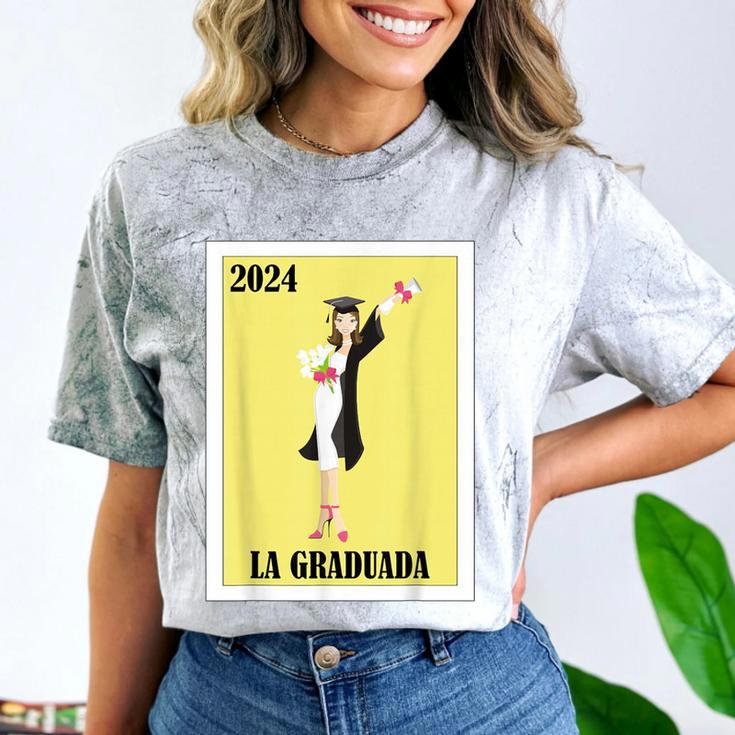 Mexican For Graduation La Graduada 2024 Comfort Color Blast T-Shirt
