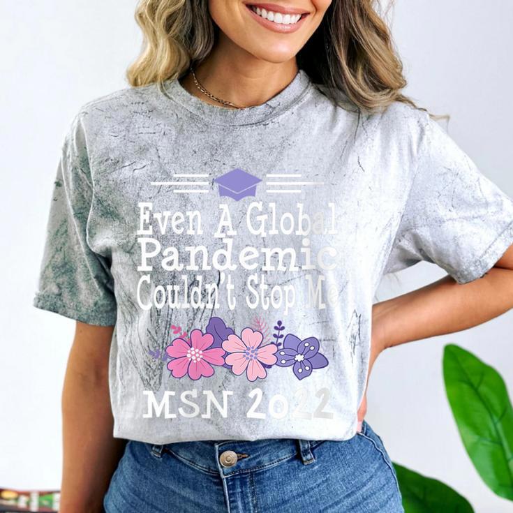 MSN Masters Science In Nursing Nurse Graduation 2022 Comfort Color Blast T-Shirt