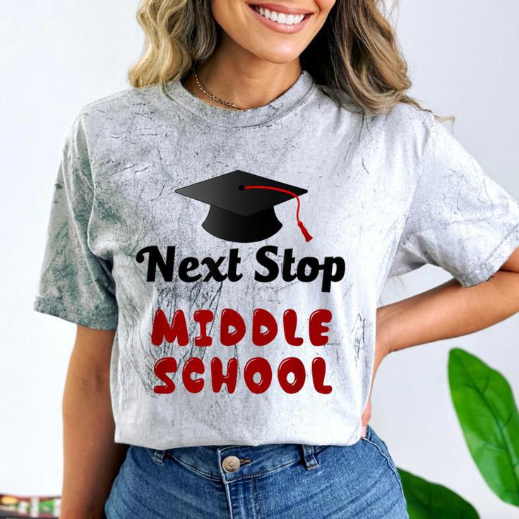 Next Stop Middle School Graduation Comfort Color Blast T-Shirt
