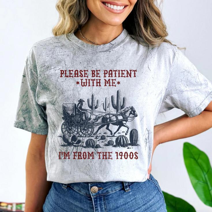 Please Be-Patient-With-Me I'm From The 1900s Comfort Color Blast T-Shirt