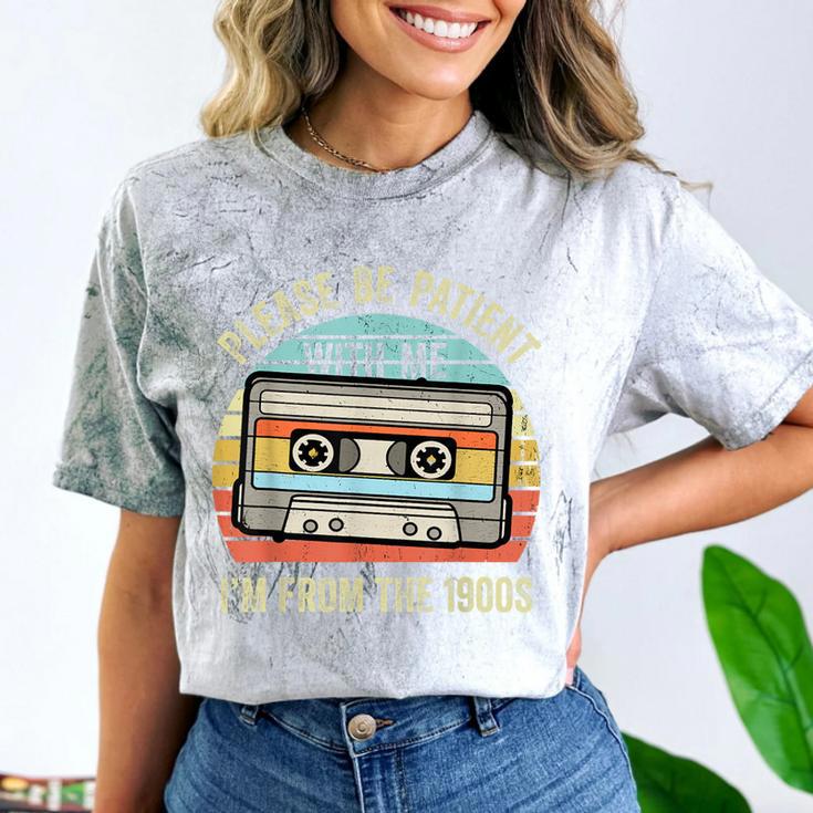 Please Be Patient With Me I'm From The 1900s Cassette Tape Comfort Color Blast T-Shirt
