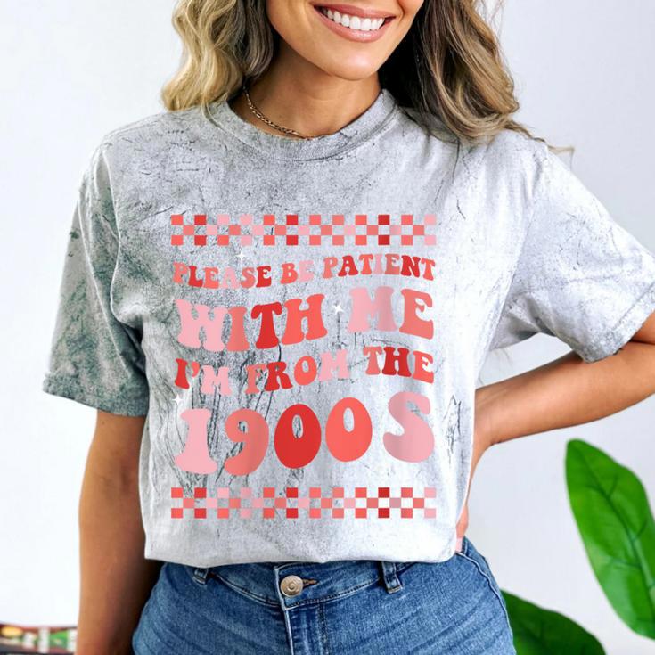 Please Be Patient With Me I'm From The 1900s Cute Boho Mom Comfort Color Blast T-Shirt Please Be Patient With Me I'm From The 1900s Cute Boho Mom Comfort Color Blast T-Shirt