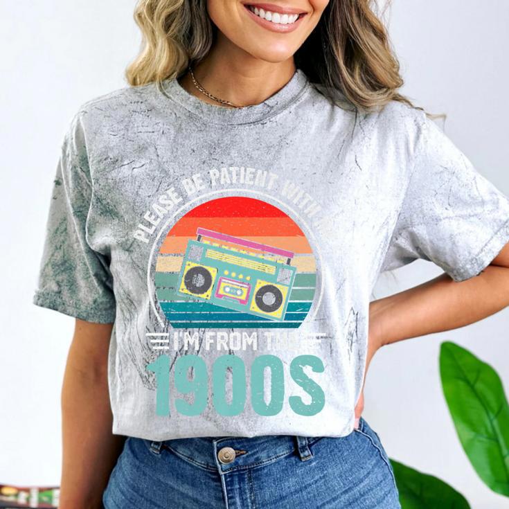 Please Be Patient With Me I'm From The 1900s Music Premium Comfort Color Blast T-Shirt