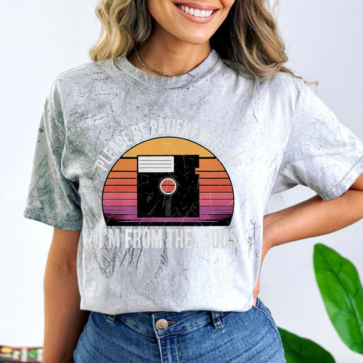 Please Be Patient With Me I'm From The 1900s PC Floppy Disk Premium Tri-Blend Comfort Color Blast T-Shirt