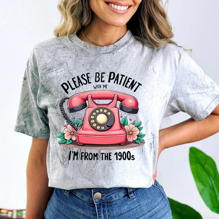 Please Be Patient With Me I'm From The 1900s Women Girl Premium Tri-Blend Comfort Color Blast T-Shirt