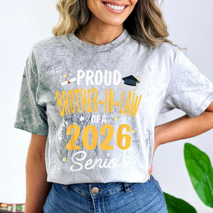 Proud Brother-In-Law Of A Class 2026 Senior Graduation 2026 Comfort Color Blast T-Shirt