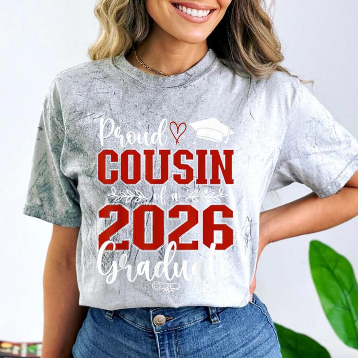 Proud Cousin Of a Class Of 2026 Graduate Senior Graduation Comfort Color Blast T-Shirt