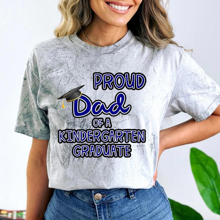 Proud Dad Of a Kindergarten Graduate Graduation TShirt Comfort Color Blast T-Shirt