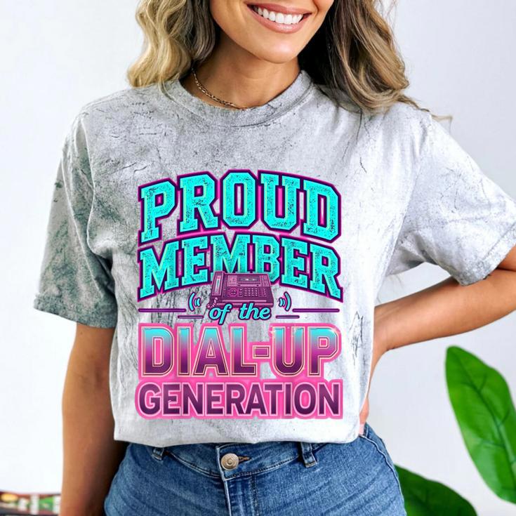 Proud Member Of The Dial Up Club Tech Nostalgia Top Comfort Color Blast T-Shirt Proud Member Of The Dial Up Club Tech Nostalgia Top Comfort Color Blast T-Shirt