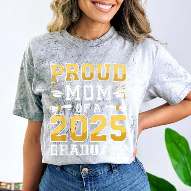 Proud Mom Of A 2025 Graduate Shirt Class Of 2025 Graduation Comfort Color Blast T-Shirt