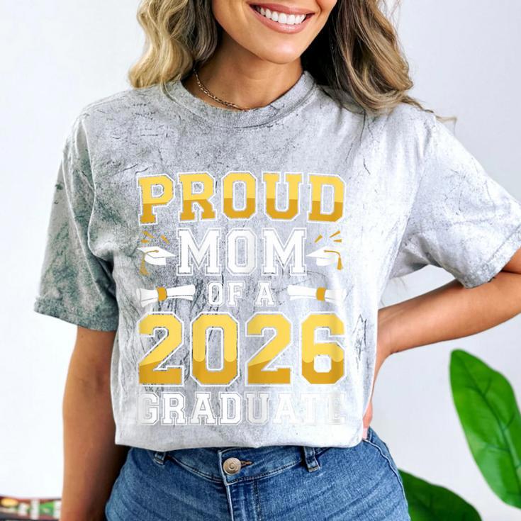 Proud Mom Of A 2026 Graduate Shirt Class Of 2026 Graduation Comfort Color Blast T-Shirt