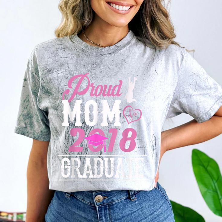 Proud Mom Of A Class 2018 GraduateShirt Graduation Comfort Color Blast T-Shirt